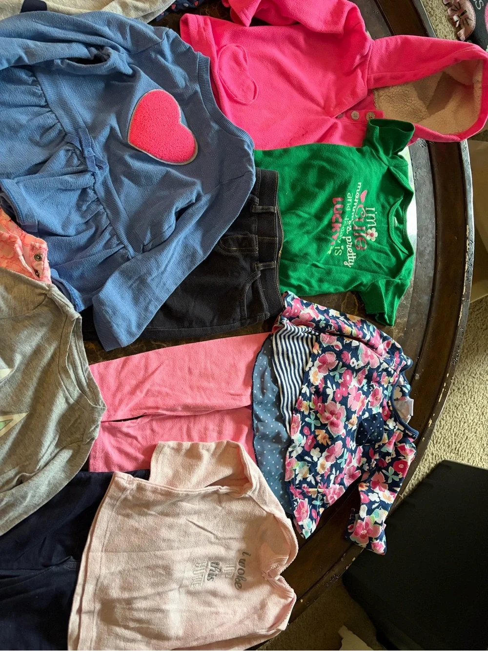 Baby girl spring clothing bundle